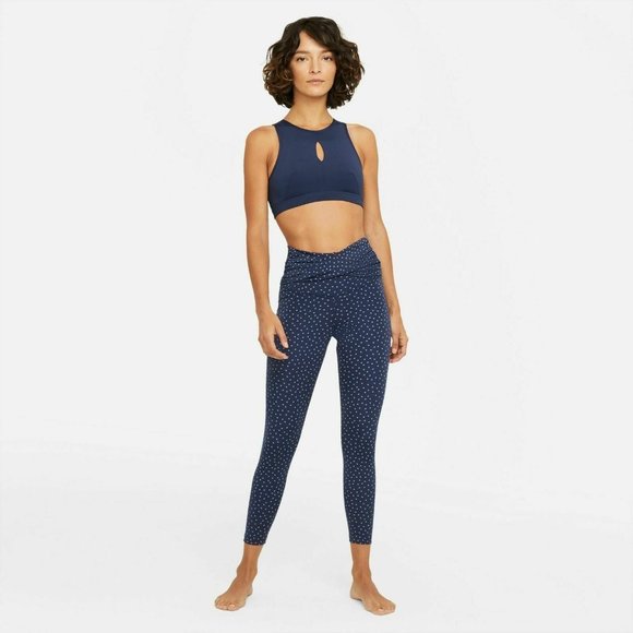 Nike Yoga Leggings Women's Running Training Sport - Picture 4 of 10